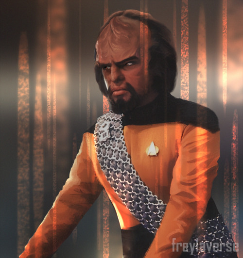 mylittleredgirl:  freylaverse:  freylaverse:It’s Worf Wednesday!