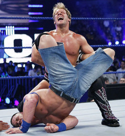 fishbulbsuplex:  Chris Jericho vs. John Cena  Jericho face looks