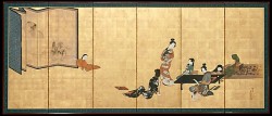 fashionsfromhistory:  Four Accomplishments of Geisha   Shibata