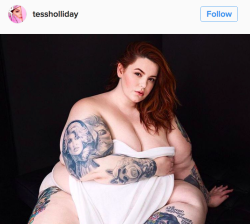 this-is-life-actually:  â€œJust because weâ€™re plus size, doesnâ€™t mean we have to prove that weâ€™re healthy.â€ Tess Holliday continues to show what body positivity actually looks like. In a previous must-see post, she wrote about the bullshit comment