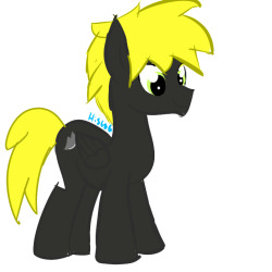 I made you a little something. I made his mane too fluffy :3