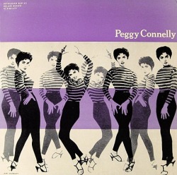 design-is-fine:  Burt Goldblatt, album artwork for Peggy Connelly,