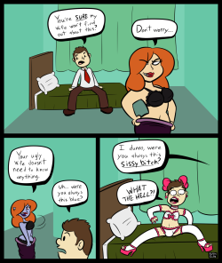 rusheloc:  Here’s a big dumb fetish comic starring Cursula