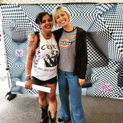 This was my warped tour moment. I got to meet Jenna And I cried.