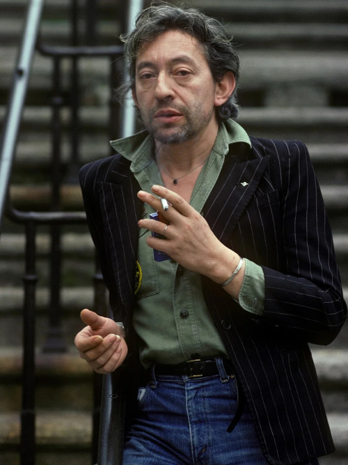 roadwornnweary:  Serge Gainsbourg
