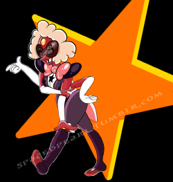 spacedpearl:  Look at this showtime gal!! Speedpaint: https://youtu.be/8NLDaT6fDlk