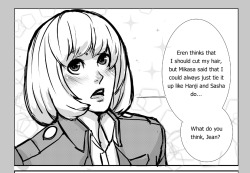 “WILL THERE BE SHOUJO ARMIN,” THEY ASKED.  AHA.