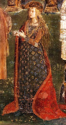 una-lady-italiana:   Pinturicchio’s image of Lucrezia (just