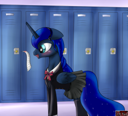 theponyartcollection:  Princess Luna - Another Perfect Score