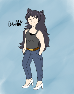 darkheartartist:  RWBY June Art Challenge Day 25: Draw A Character