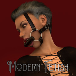 RumenD has just released a new leather head harness! Includes 1  Pony Play head set for Genesis 3 Female! Choose between multiple material settings! This product works with Daz Studio 4.8! Get yours today!Modern Fetish 06 - Pony Playhttp://renderoti.ca/Mo