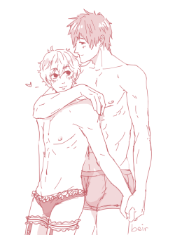 beir:  I’m currently really into the idea of cute boys in panties,