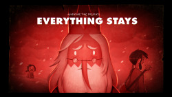 Everything Stays (Stakes Pt. 2) - title carddesigned and painted