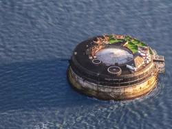 blazepress:  19th Century Sea Fort Gets Turned into Luxurious