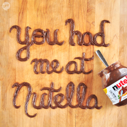 gaeans:  nosleeptilltacos:  yrbff:  Happy World Nutella Day!