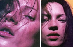 a-state-of-bliss:  The Face March 1999 - Kate Moss by Luis Sanchis