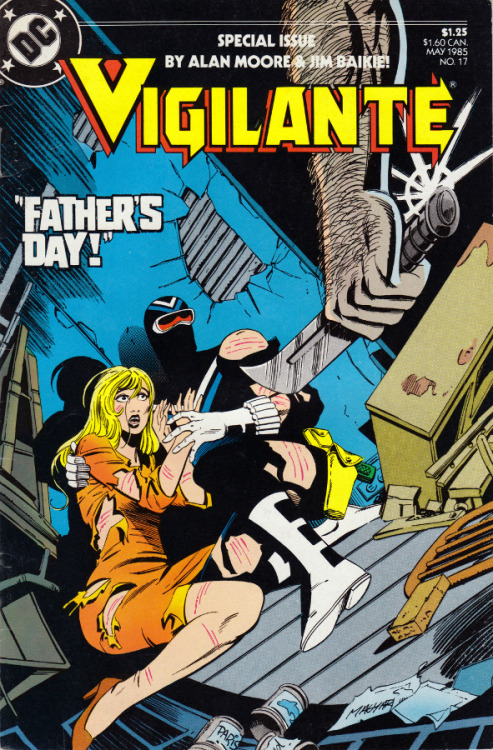 Vigilante, No. 17 (DC Comics, 1985). Cover art by Paris Cullins & Rick Magyar. From Anarchy Records in Nottingham.