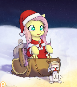 alasou:  Mrs. Claus is coming to town You better watch out. Drawn