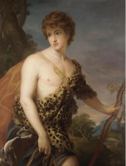 James Northcote (1746-1831). Adonis, oil on canvas, 114,5 x