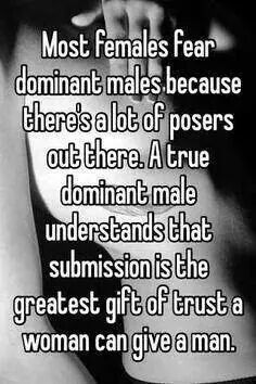 Trust, love and true dominance 