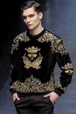 money-in-veins:  Dolce & Gabbana FW 2015 Menswear // MFW