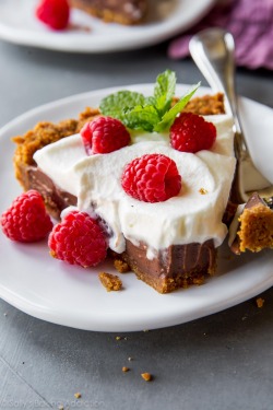 fullcravings:  Homemade Chocolate Pudding Pie   Like this blog?
