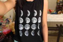 foreverinspace:  i got the famous moon phases tank from brandy