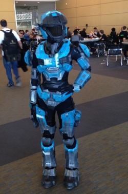 cosplaysleepeatplay:Halo cosplay at Pax East 2015