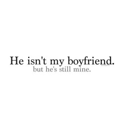 I'm not looking for love, I'm just looking for sex
