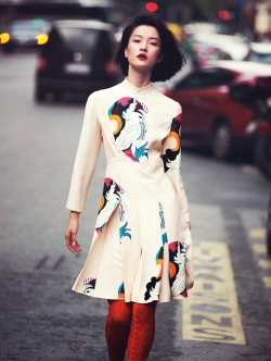 collections-from-vogue:  Du Juan in “Quirky Girl” Photographed