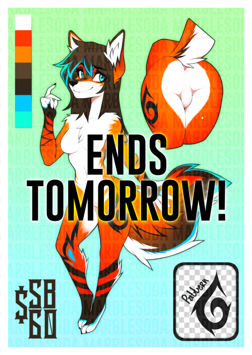 AdoptableThis adopt ends tomorrow, if you’d like to bid click