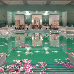 palmvaults:  Indoor swimming pool at Umaid Bhawan Palace