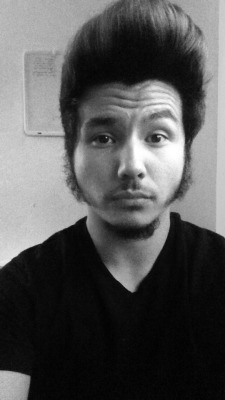I love/hate having so much hair. I really need to shave though.