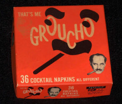 oldshowbiz:  wipe that moustache off your face with a Groucho