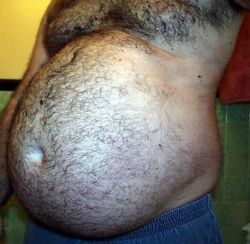 bigroundmpregbellies:  At 8 months pregnant - I bet he is more