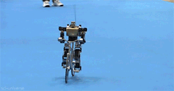 sci-universe:  Technology at its cutest — The Bipedal Cycling