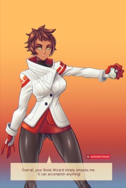 supersatanson:  Boob Wizard + Candela (Pokemon Go)  - My Patreon