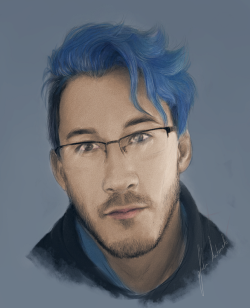 julia-antoinette:  Apparently my first drawing of 2016 was Markiplier!To