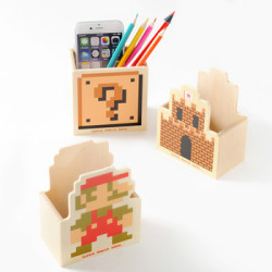 retrogamingblog:  Super Mario Bros Wooden Containers 