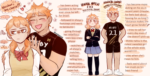 unipacas:  my timeskip hinata sibling headcanons ;w;