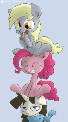 ask-pinkamena-diane-pie:  Pony Hats (dA link) Requested by Moofins