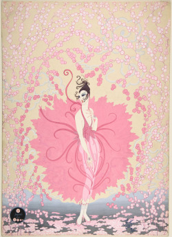 thefugitivesaint:  Erté (Romain de Tirtoff) (1892-1990), ‘Fleur