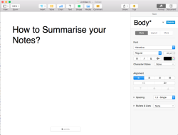 lazymodelstudent:  In this post I show you how to summarise your