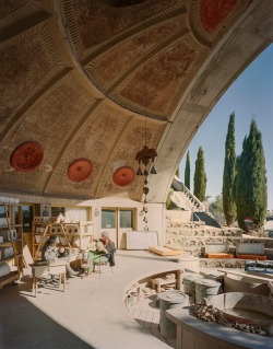 setdeco:PAOLO SOLERI, Arcosanti, Desert Town, Arizona, USA, 1970-