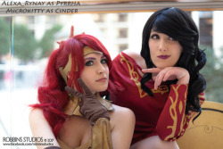 Happy everyone seems to love @alexa-rynay and me as Pyrrha and