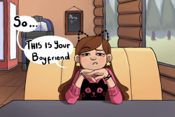 nagareboshi22: chamiryokuroi: Mabel 100000% approves of Dipper’s