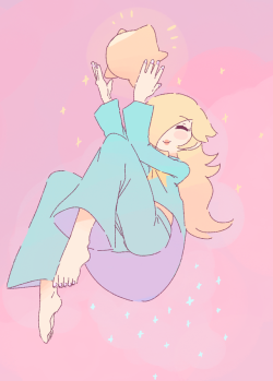 weeeeps:comfy rosalina and luma