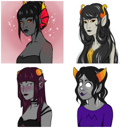 witchhoe:  witchhoe:  Some old talksprites I did of people’s