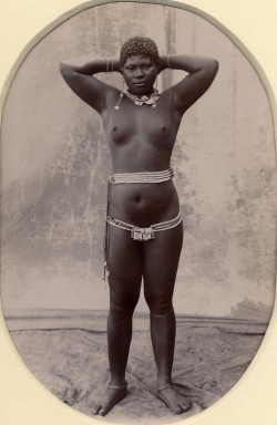 A lovely vintage African girl. First image submitted to Native