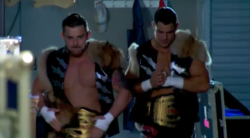 skyjane85:  The Wolves(Davey Richards & Eddie Edwards) headed